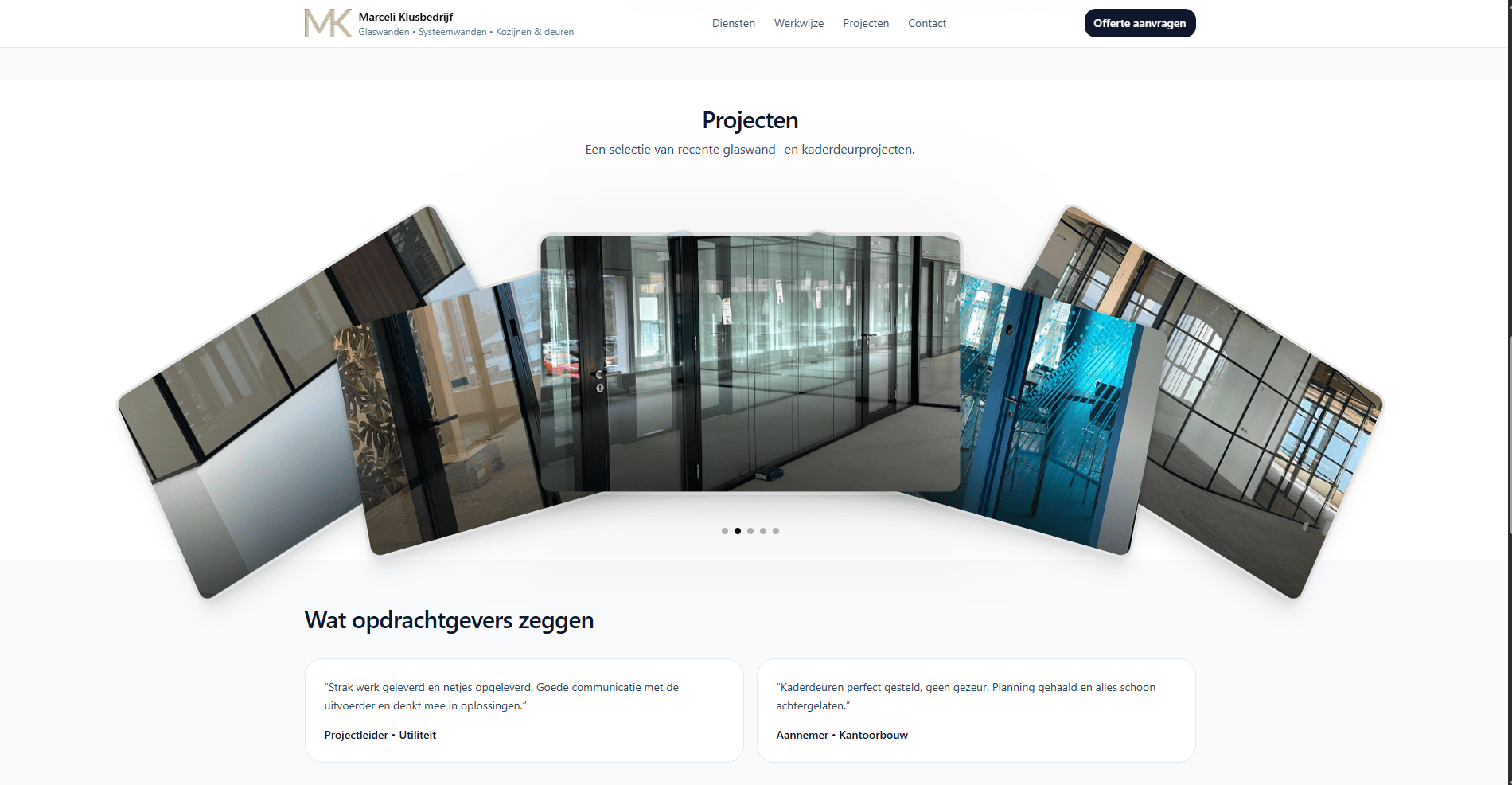 Projecten Marceli Klusbedrijf