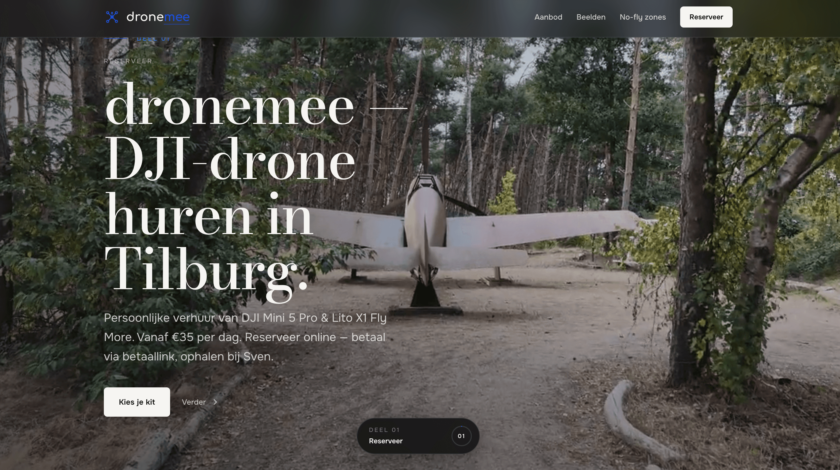 homepage dronemee.nl